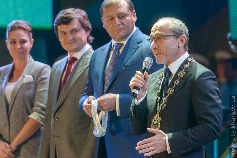 Геннадій Кернес привітав харків'ян з Днем міста