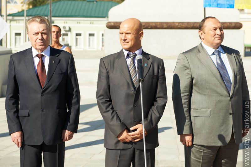 Kharkiv Paralympic sportsmen were honoured in Constitution square