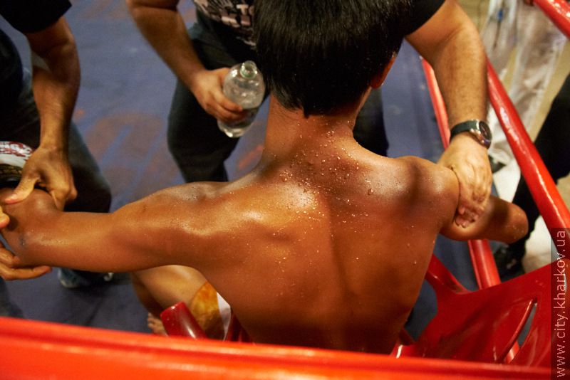 Kharkiv gained three victories in muay thai in match play with the Thai sportsmen