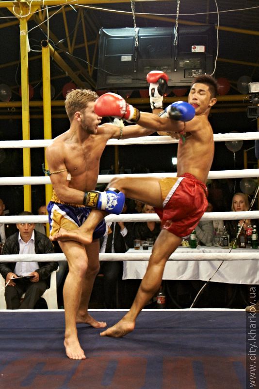 Kharkiv gained three victories in muay thai in match play with the Thai sportsmen