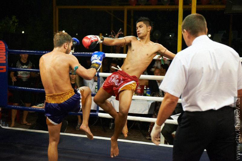Kharkiv gained three victories in muay thai in match play with the Thai sportsmen