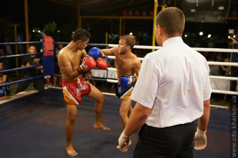 Kharkiv gained three victories in muay thai in match play with the Thai sportsmen