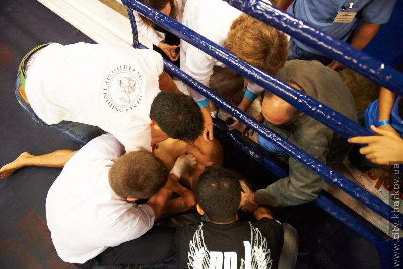 Kharkiv gained three victories in muay thai in match play with the Thai sportsmen