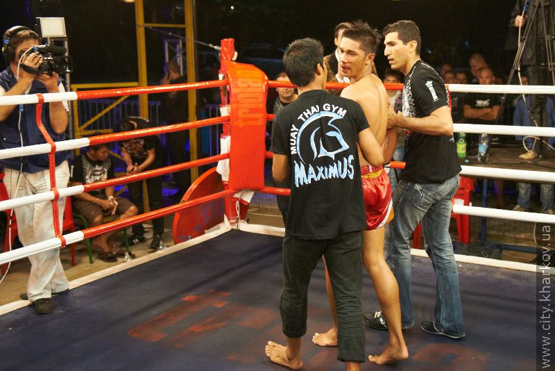 Kharkiv gained three victories in muay thai in match play with the Thai sportsmen