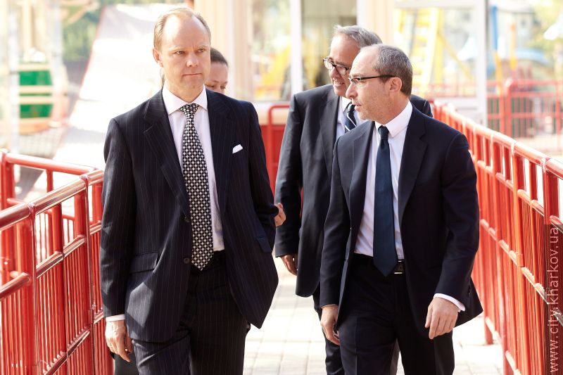 Представники ЄБРР високо оцінили реконструйований парк імені Горького