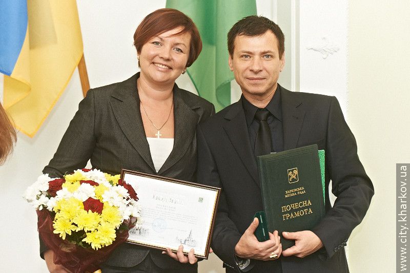Харків'ян, які зробили внесок у підготовку Євро-2012, нагородили почесними грамотами