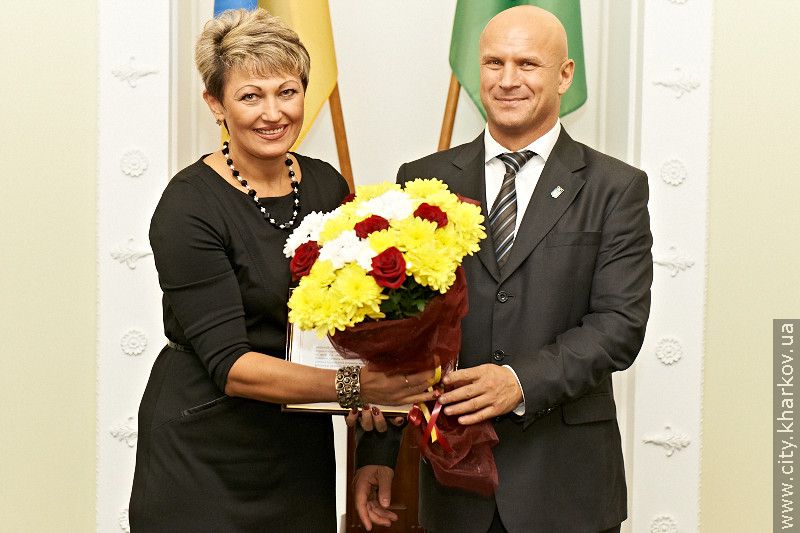 Харків'ян, які зробили внесок у підготовку Євро-2012, нагородили почесними грамотами