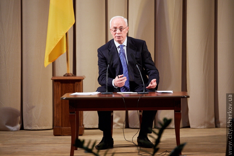 У Харкові з візитом перебуває Прем'єр-міністр Микола Азаров