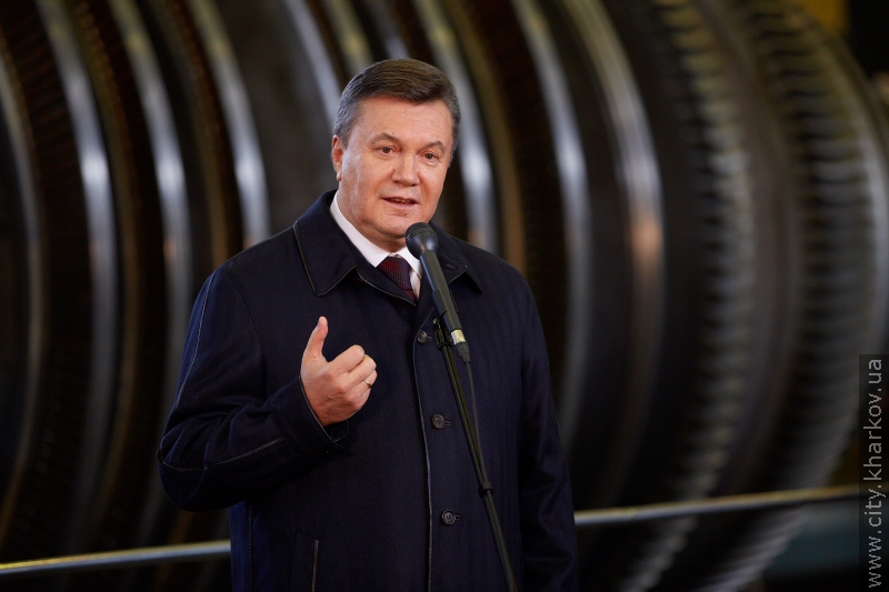 Віктор Янукович приїхав з робочим візитом у Харківську область