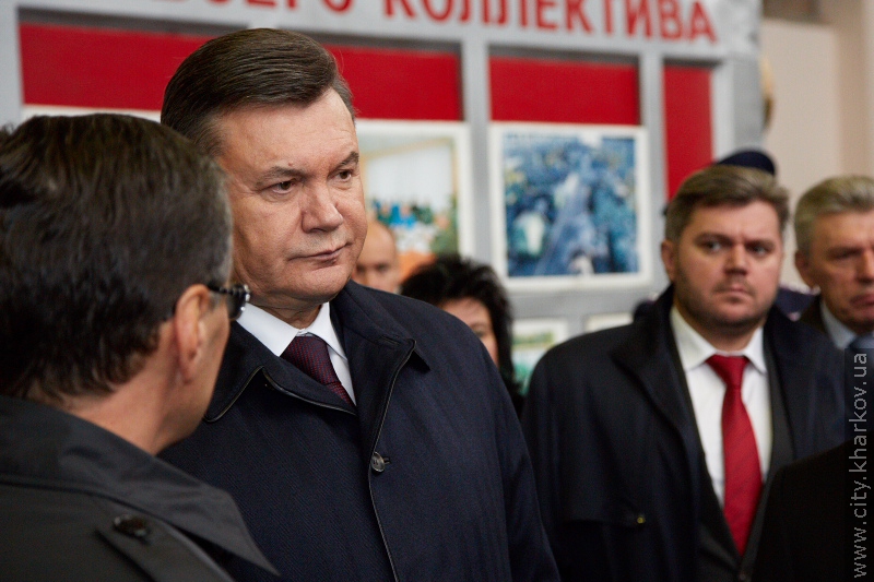 Віктор Янукович зустрівся з колективом заводу «Турбоатом» (оновлено)