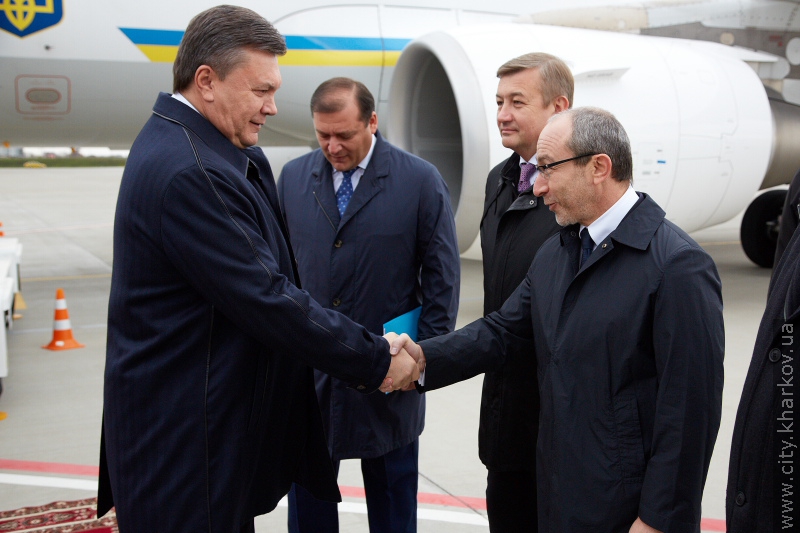 Віктор Янукович зустрівся з колективом заводу «Турбоатом» (оновлено)