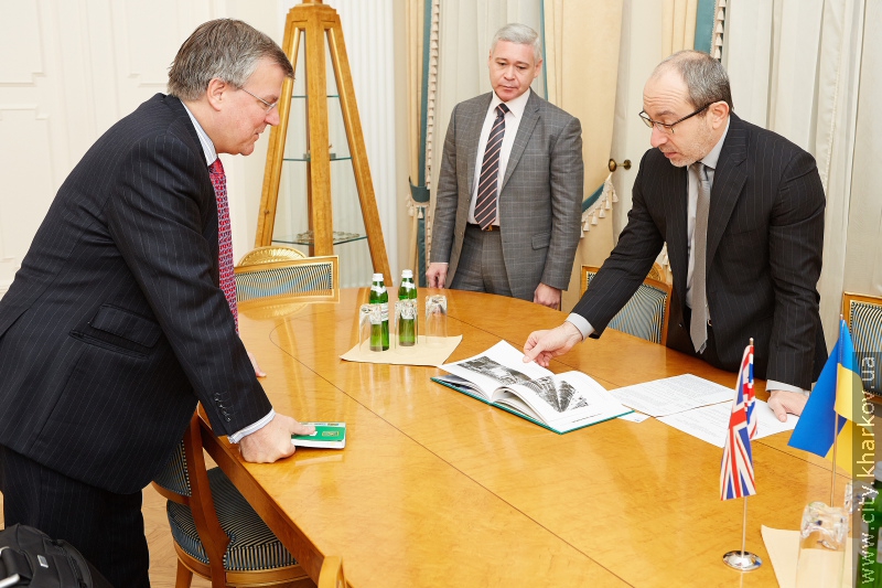 The ambassador of Great Britain is visiting Kharkiv