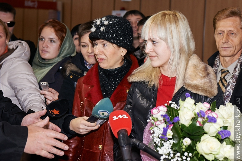 Чемпіонка світу з шахів Ганна Ушеніна повернулася до Харкова (доповнено)