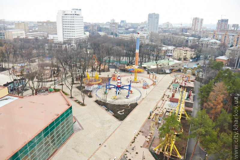 Колесо огляду й американські гірки працюватимуть узимку в будь-яку погоду