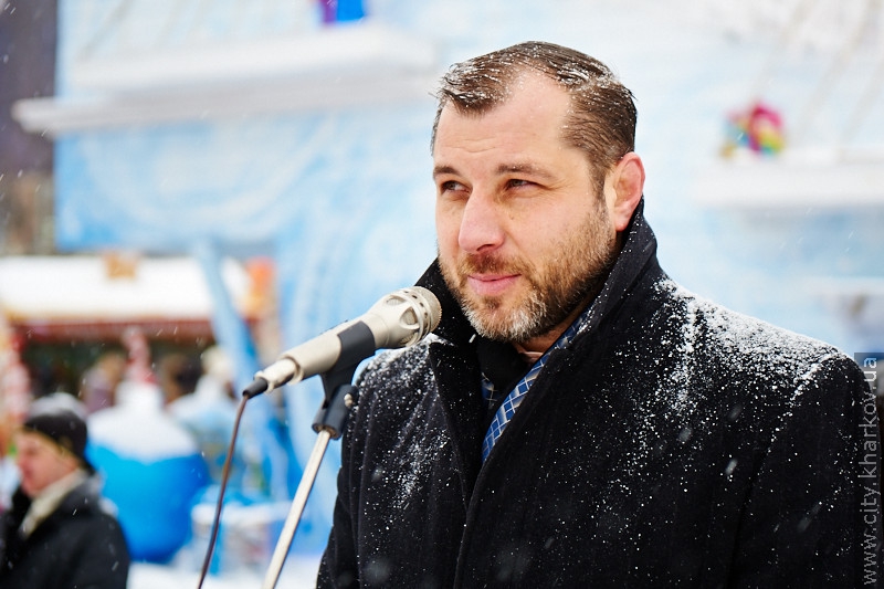 На площі Свободи відкрився новорічний ярмарок міст-побратимів