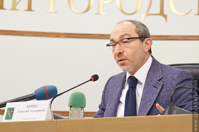 Читачі «Вечірнього Харкова» обрали Геннадія Кернеса «Лідером року»